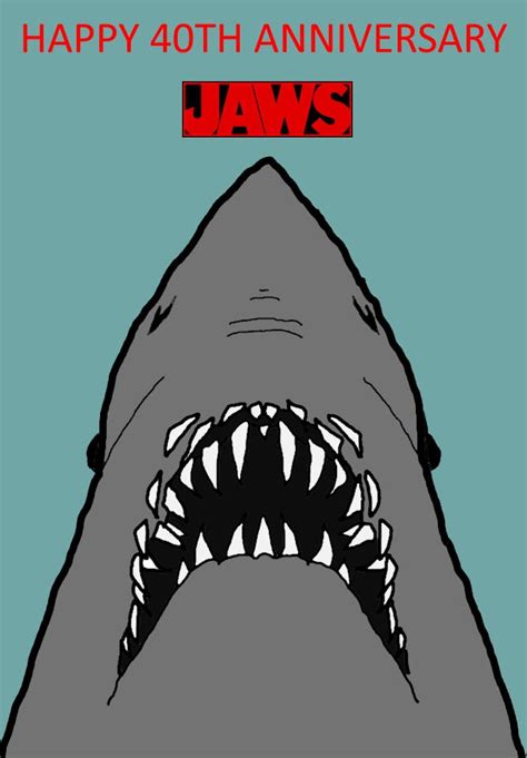 Jaws 40th Anniversary By Mrentertainment On Deviantart