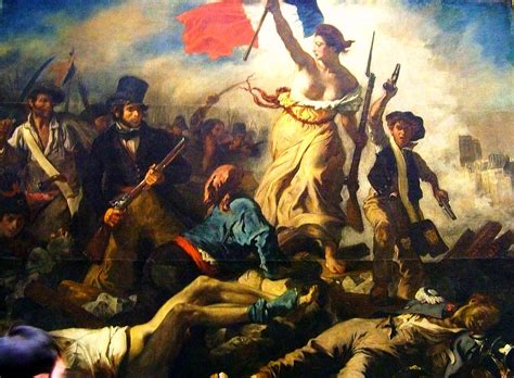 Eugène Delacroix La Liberté Guidant Le Peuple 28 Juillet 1830 A