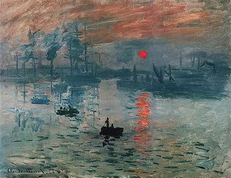 Impression Soleil Levant Claude Oscar Monet Impressionismo E Dintorni