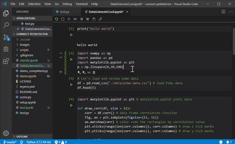 Python provides inbuilt functions for creating, writing and reading files. Python in Visual Studio Code - October 2019 Release | Python