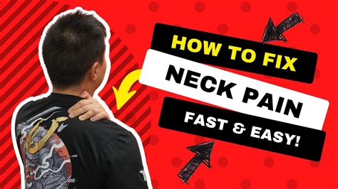 The 3 Best Exercises For Neck Pain Relief Youtube