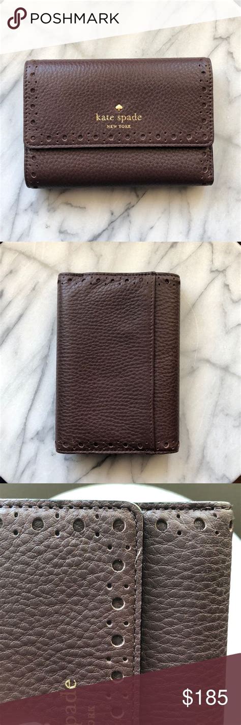 SOLD Kate Spade Kieran Wallet James Street Brown Leather Wallet
