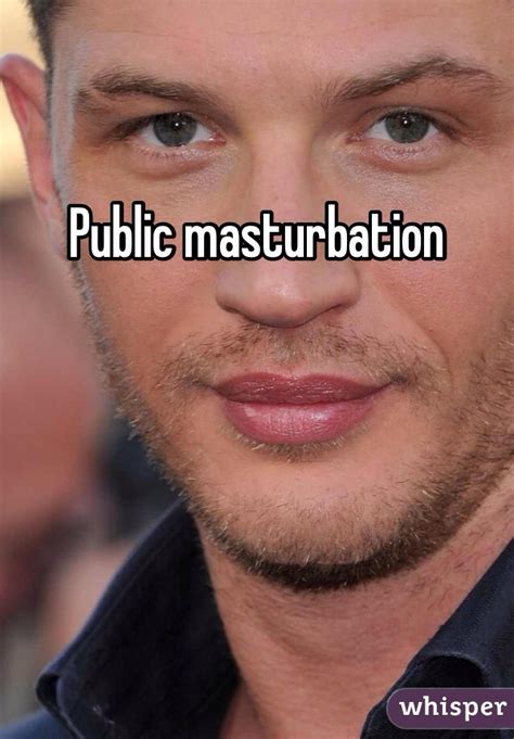 Public Masturbation
