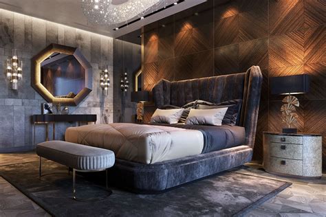 3d Visualization Of Bedroom In Apartment In Kiev On Behance Wohnung