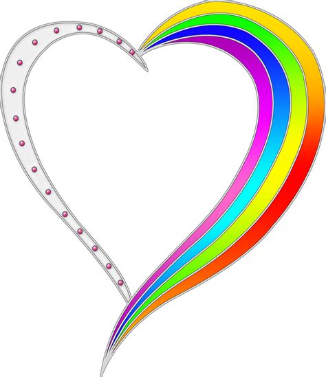 Rainbow Heart By Maximylianth On Deviantart