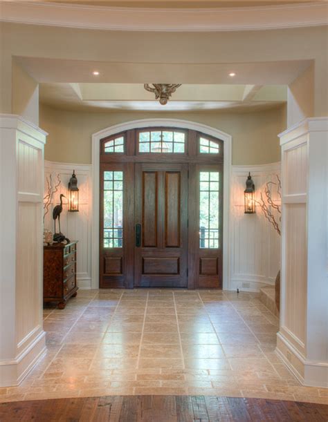 For example, instead of covering your basement floor with costly wood, you can treat the. Gallery Foyer Floor Ideas