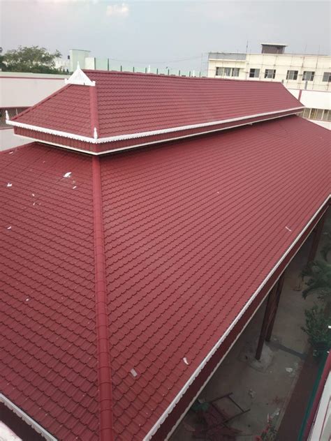 Open Terrace Kerala Model Roofing Sheet At Rs 200square Feet Roofing
