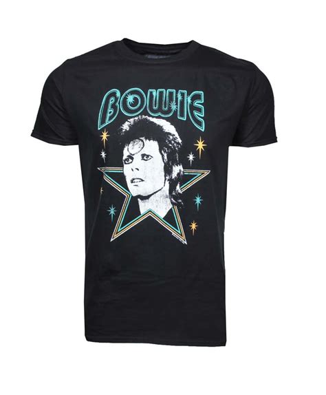 David Bowie David Bowie Stars T Shirt Men Loudtrax