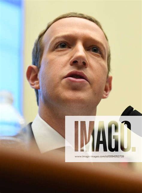 Facebook Ceo Mark Zuckerberg Testifies Before The House Financial