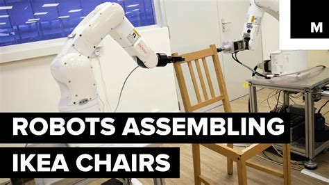 Assembling An Ikea Chair Is A Daunting Task — So We Re Having Two Robots Do It For Us Youtube