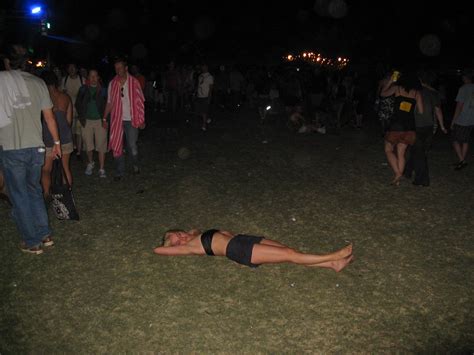 Girl Passed Out In The Grass Heavy Traffic Area A Photo On Flickriver