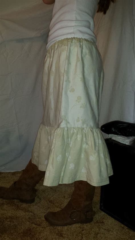 Casual And Classy Boho Prairie Skirt By Tornadicwhims On Etsy Prairie