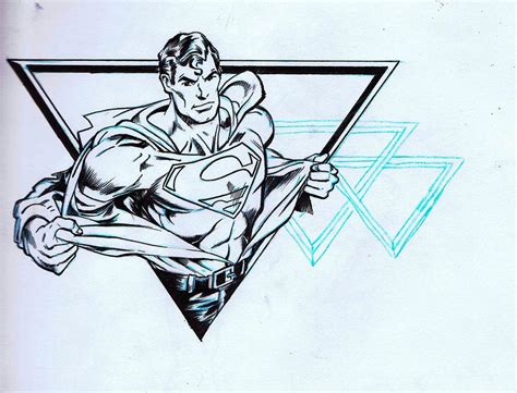 Superman Ink By Alonsonunez On Deviantart