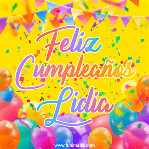 Feliz Cumpleaños Lidia  — Download On