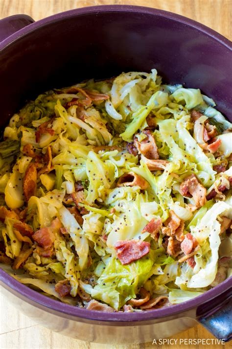 Irish Cabbage And Bacon A Spicy Perspective