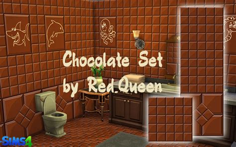 Chocolate Set By Redqueen At Ihelensims Sims 4 Updates