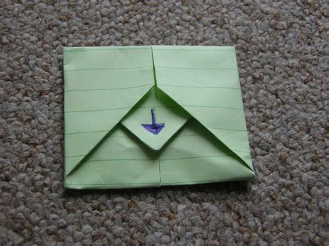 Turn Your Letter Into It`s Own Envelope Origami Papercrafts