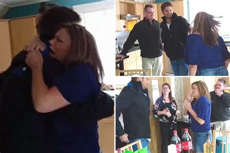 Heartwarming Moment Scots Mum Screams With Joy After Being Surprised By