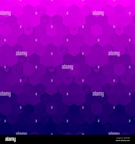 Gradient Purple Hexagonal Texture Pattern Abstract Geometric Honeycomb