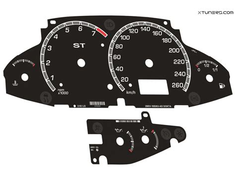 Ford Focus Mk St Svt Rs Dials Xtuners