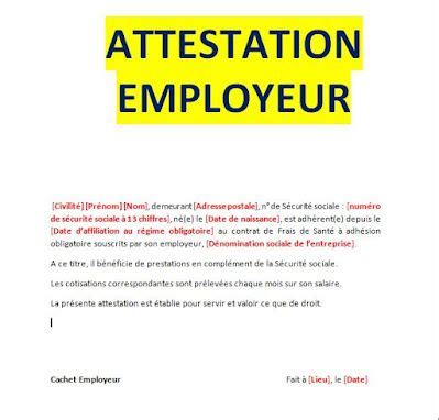 Attestation Employeur Exemples De Mod C A Les En Word Doc Hot Sex Picture