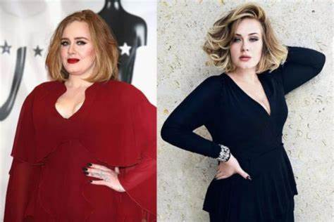 Адель что похудела