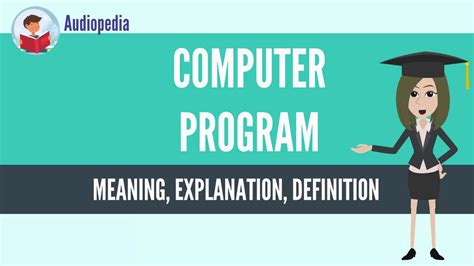 What Is Computer Program Computer Program Definition And Meaning Youtube