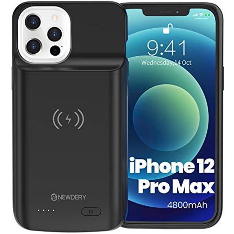 Newdery Battery Case For Iphone 12 Pro Max Vs Alpatronix Bxxr Battery