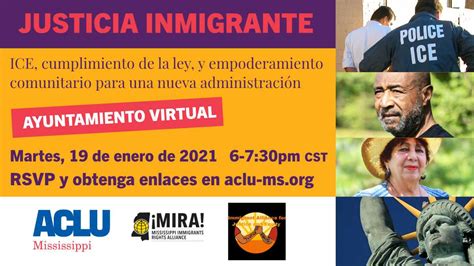 Virtual Immigration Town Hall Mississippi Immigrants Rights Alliance