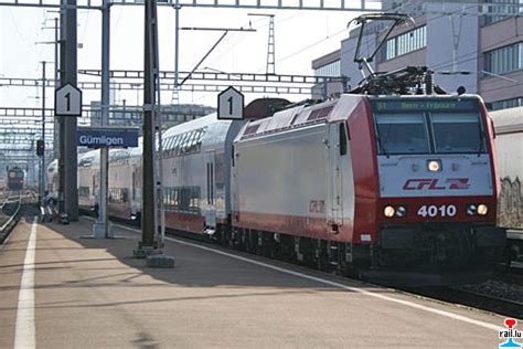 Cfl dosto / çift katlı arabaları. Versuchsfahrten mit CFL-DOSTO-Wagen und den CFL-Loks 4009 ...