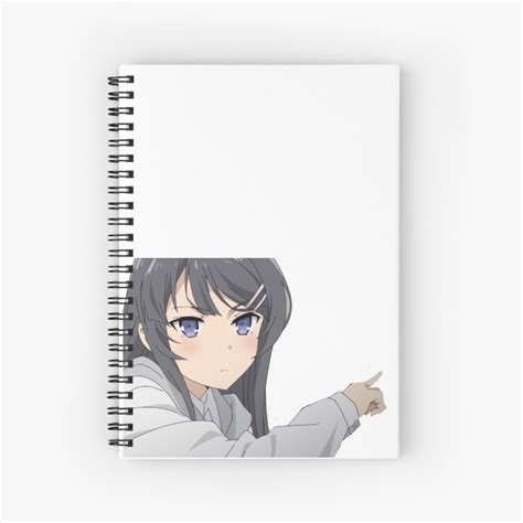 Mai Sakurajima Rascal Does Not Dream Of Bunny Girl Senpai Spiral