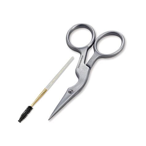 Shears Clippers And Scissors Tweezerman Brow Shaping Scissors And Brush