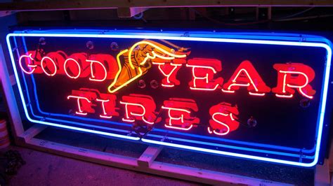 Goodyear Neon Sign Sspn 55ftx2ft Z748 Kissimmee 2015