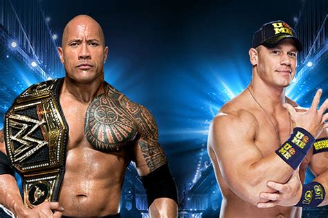 Smackdown The Rock Vs John Cena - The Rock vs. John Cena WrestleMania 29 main event match official