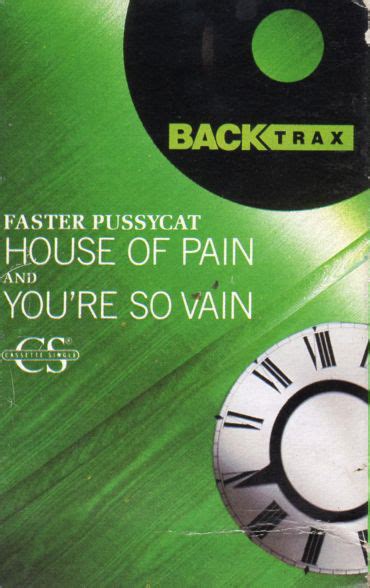 House Of Pain You Re So Vain By Faster Pussycat 1990 Tape Elektra Cdandlp Ref 2408405337