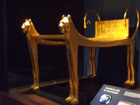 Golden Bed Found In The Tomb Of Tutankhamun