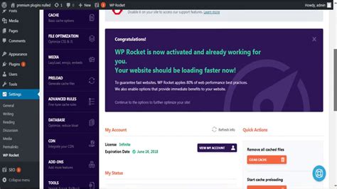Nulled versions of wp rocket don't come for free. Free Nulled WP Rocket Download V3.1.4 - YouTube
