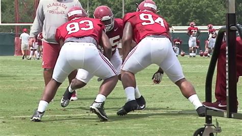 Bama Football Practice 8 10 17 Youtube