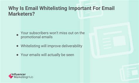 Email Whitelisting Best Practices For Email Marketing In 2021