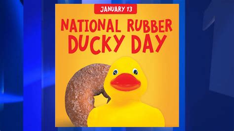 Duck Donuts To Celebrate National Rubber Ducky Day Wcti