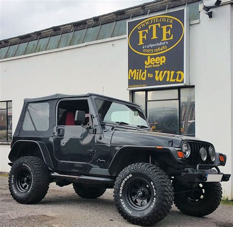 James Wrangler Tj Is Fitted With A Teraflex 2 Suspension Lift