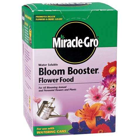 Miracle Grow Miracle Gro Water Soluble Bloom Booster Flower Food