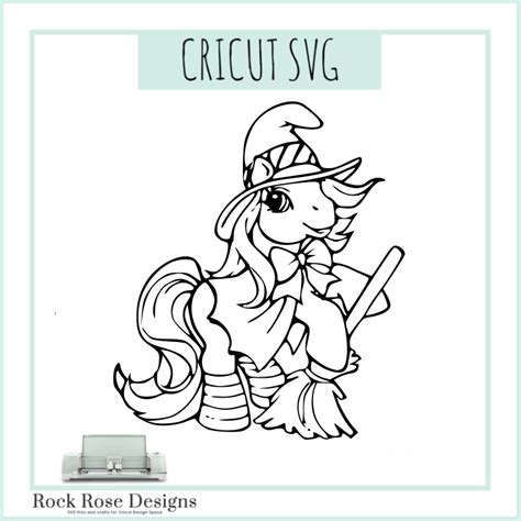 My Little Pony Witch Svg Cut File Rock Rose Designs