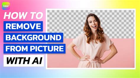 How To Remove Background From Picture With Ai Youtube