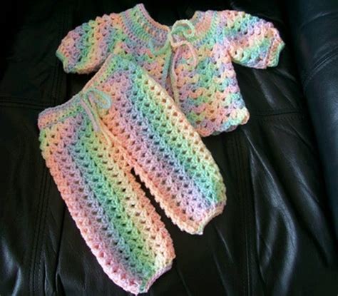 Crochet Baby Pants Free Patterns Instructions