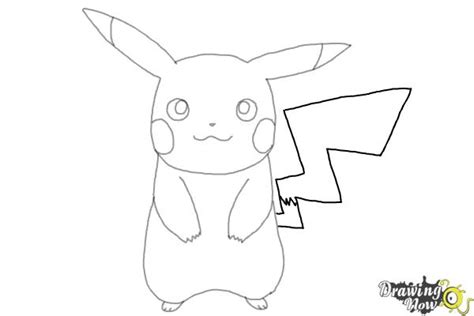 How To Draw Pikachu Drawingnow