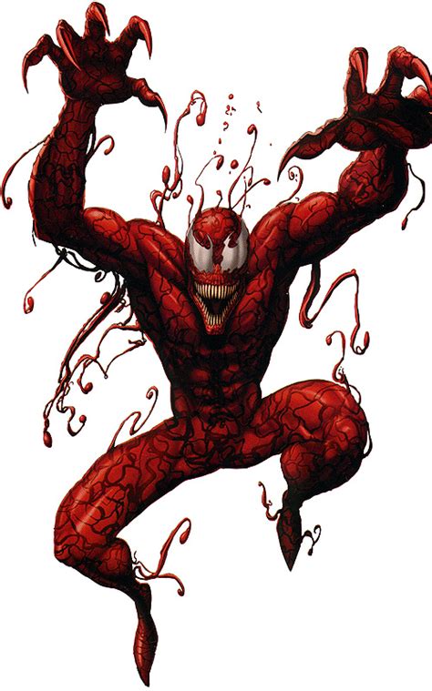 The symbiote amplified his psychotic nature making him even less mentally stable than he had been previously, and therefore even more dangerous. Marvel-Latino: Carnage
