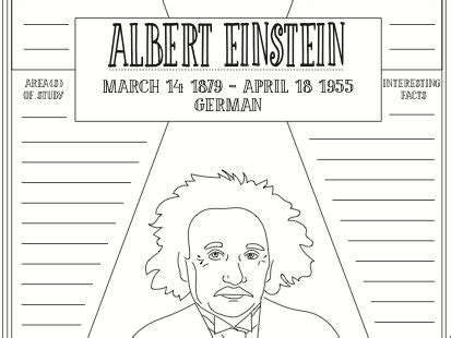 Albert Einstein Fact File Teaching Resources Vrogue Co
