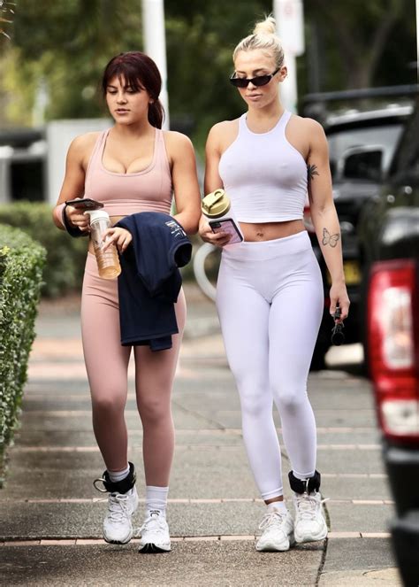 Tammy Hembrow And Starlette Thynne Head To The Gym 11 Photos