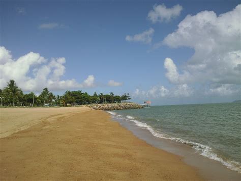 Considered the unofficial capital of north queensland by locals. Townville beach on an early morning. photo Townsville ...